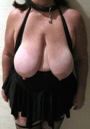 Mature with beautiful saggy udders