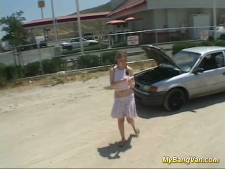 cute teens first gangbang in my bangvan