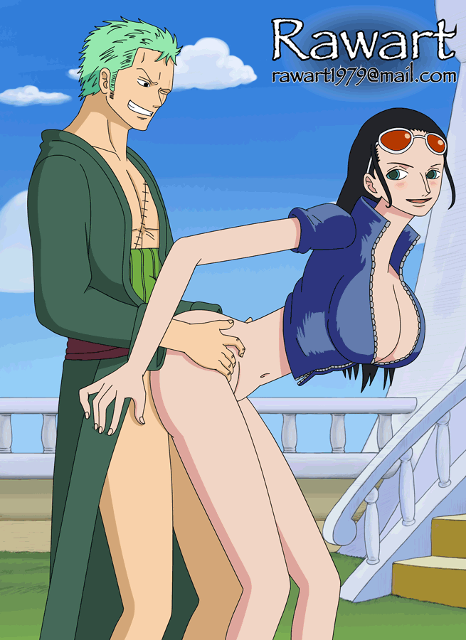One Piece - Nico Robin and Roronoa Zoro