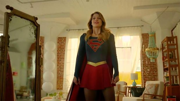 Supergirl, fantasies of her being defeated already coming...