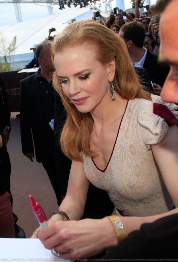 Nicole Kidman in a See Through Top