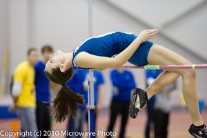 NCAA High Jump - Blue