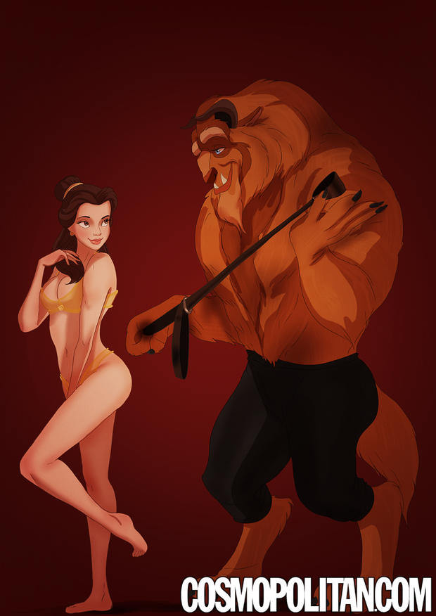 Belle and Beast (Disney 50 shades of grey)