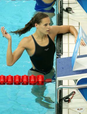 French swimmer Laure Manaudou