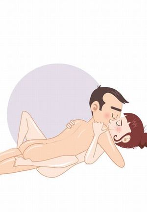 Sex positions - kamasutra: The Toad: on her back, he lies between her legs and enters her. She then wraps her legs around him