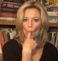 Elizabeth Banks of cum