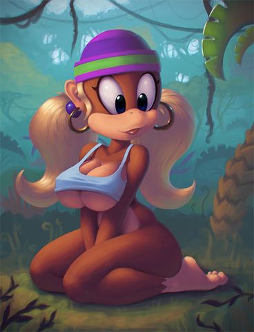 Tiny Kong from the Donkey Kong series