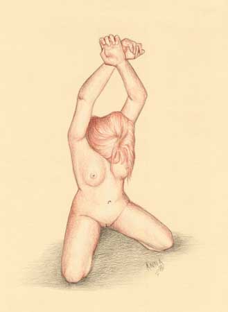 Gorean: position: ko-lar, submissive, submission, control, slave, kneel, serve, master, owner, legs spread, obedience, discipline, owner