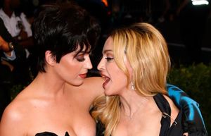 Madonna has kissed some hot women in her life it’s Katy’s turn to make out with Madonna since she hasn’t kissed Katy yet! ;)