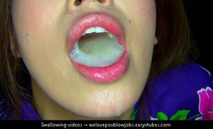 Follow us ♥ SwallowMyLoadOfCum More ♥ Swallowing Videos