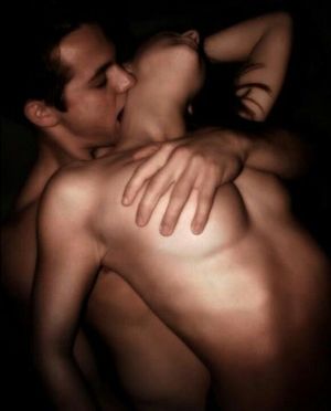 boyfriend biting neck with love and grabbing girlfriend hot boobs to have her on top of dick tumblr sex bed love making erotic bodies