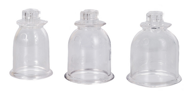 Picture of 3 different Phallosan bell sizes