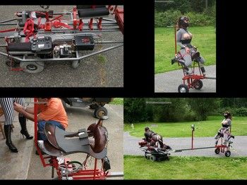 Slaves in various bondage devices and restraints #27
