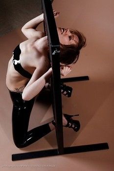 Slaves in various bondage devices and restraints #36
