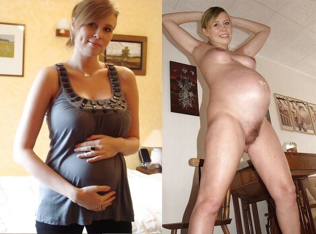 Pregnant Amateurs - Dressed & Undressed 2