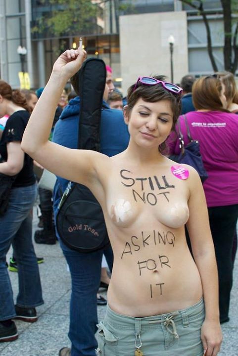 hot shorthair protest babe