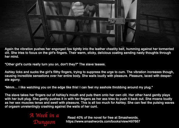 Lesbian dungeon - Cage - Erotic Text