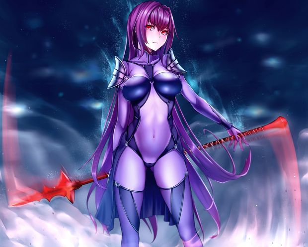 Incredible ecchi picture with a gorgeous big tits