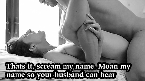 I love screaming my lover's name