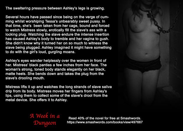 Lesbian dungeon - Erotic Text-
Please like if you want me to make more.
