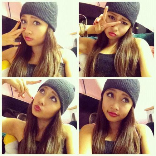 omgcuhristal:

I got dis beanie. Bigboobs, Toket Gede, Tetek...