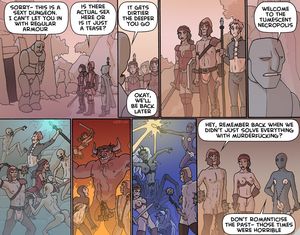 Oglaf the fantasy webcomic. you MUST follow it.