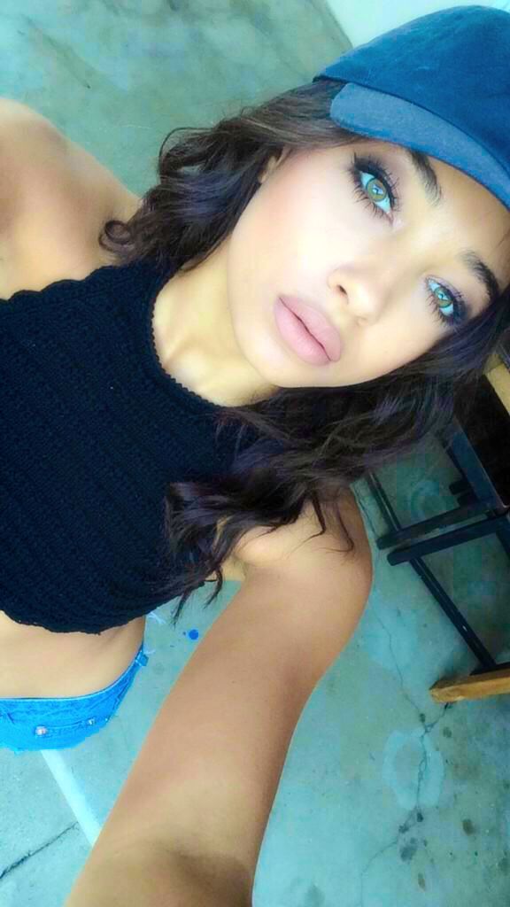 Hazel Eyes and Pouty Lips