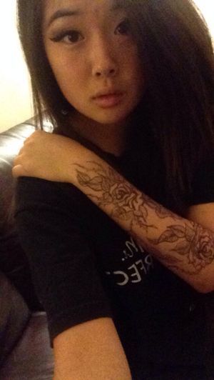 megan-hyunah: I drew this on my arm and now i really want...