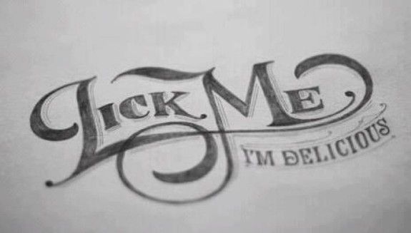 Lick Me . . .