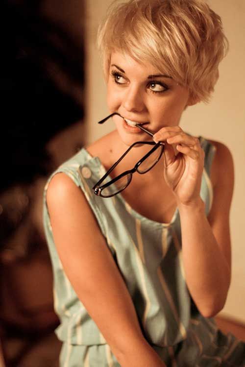 Cute short haircut