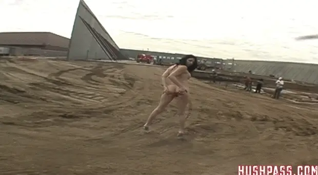 butt naked in the streets!