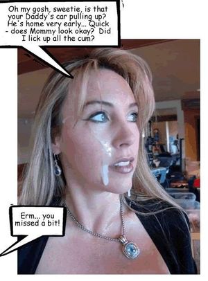 Lovely mother in a pic