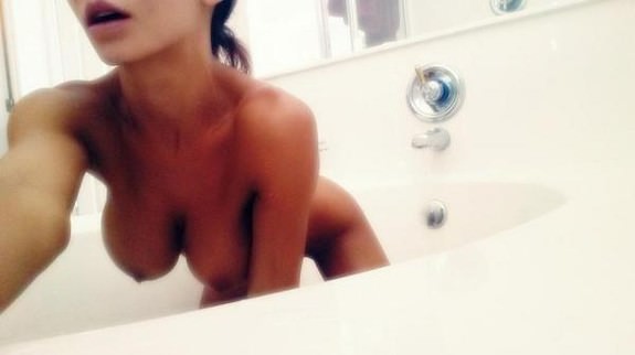 Taking Selfies In The Bath