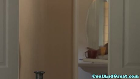 Hugetitted Stormy Daniels loves morning fuck