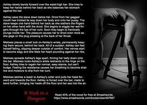 Lesbian dungeon - Erotic Text - ass tied