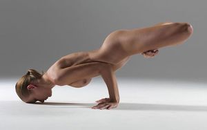 Advanced naked yoga