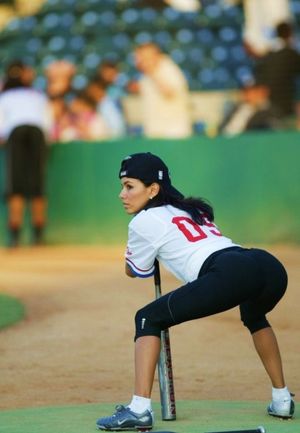 Eva Longoria's athletic butt