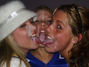 triple facial cumshot