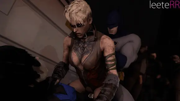 Copperhead getting double teamed by Batman and Nighthawk