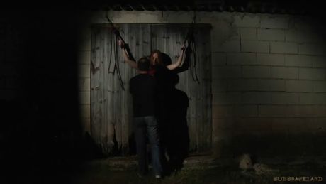 Master has prepared a dark rite for his young redhead sex slave