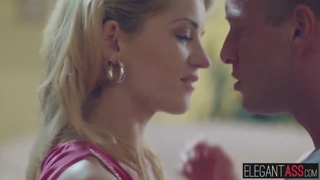 Adele rode him to the brink of an intense anal sex orgasm