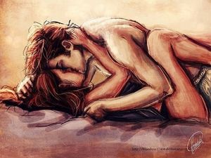 Erotic art - Breaking Dawn