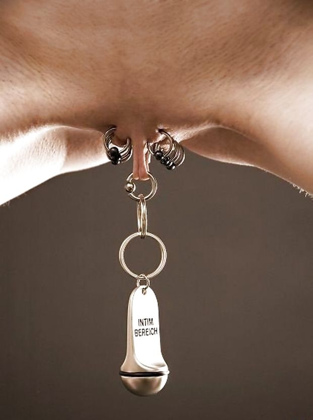 labia torn downwards