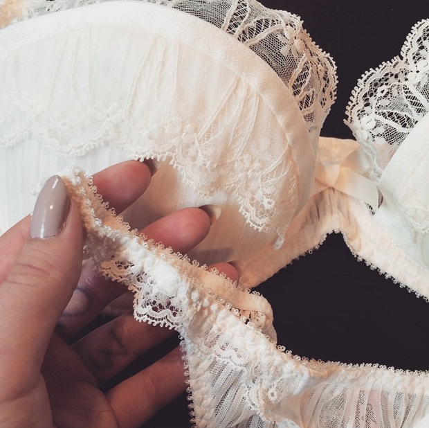 Agent Provocateur White Underwear Set
