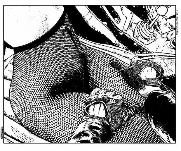 Apollonia Saintclair Fishnets