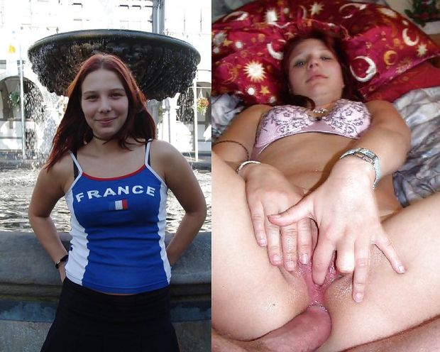 redhead dressed then anal