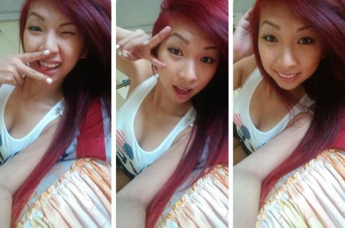 aznxserenity:

Three is better than one. Bigboobs, Toket Gede,...