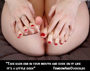 More FemdomAndCuckolds Gif: FemdomAndCuckoldsMore cuckold...