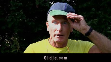 Old and young outdoor crazy fuck!