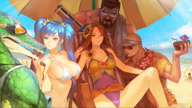 Sona looking sexy on the beach